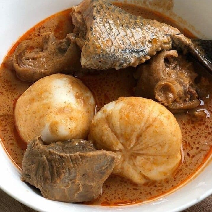 Banku & Groundnut Soup