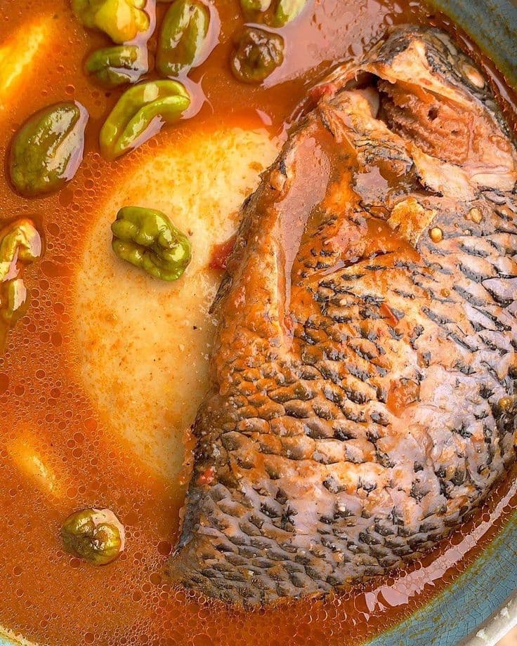 Fufu & Tilapia Light Soup