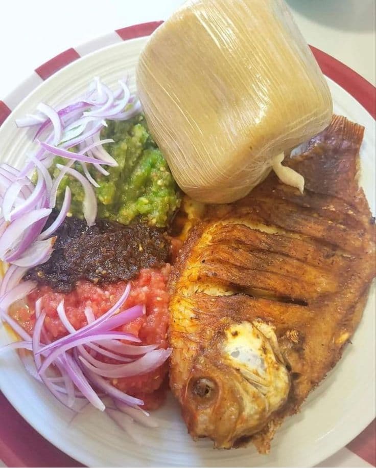 Kenkey & Fried Fish